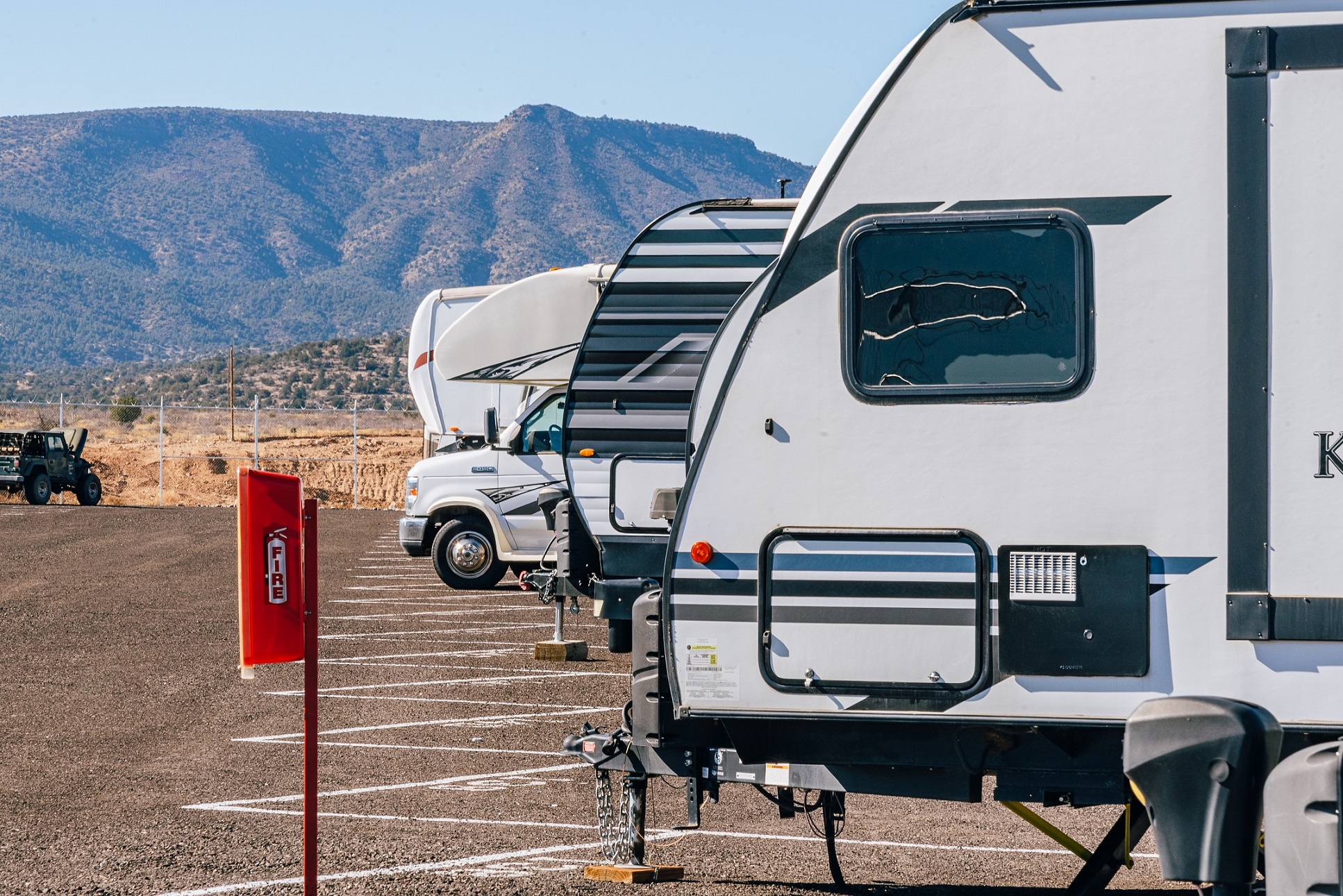 RV Storage in Camp Verde Arizona